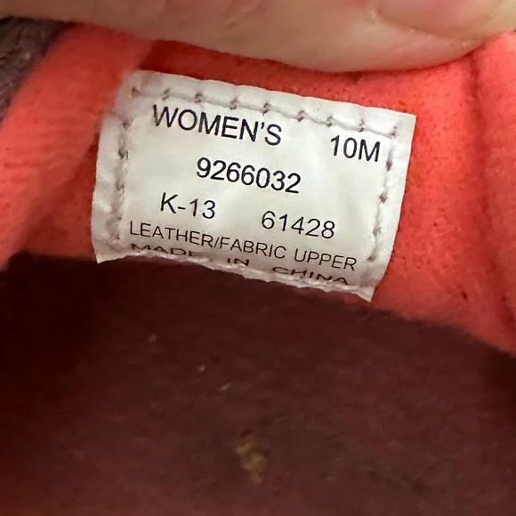 Sperry Brown and Red/Orange Flats - Picture 2 of 7